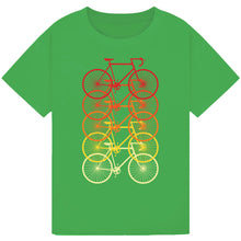 Lade das Bild in den Galerie-Viewer, Casual Cycling Tee – Bright Bicycle Print for All Ages
