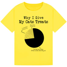 Load image into Gallery viewer, Funny Cat Graphic Tee – Soft &amp; Casual Gift for Cat Enthusiasts
