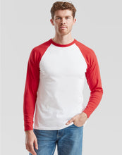 Lade das Bild in den Galerie-Viewer, FOTL Mens Valueweight LS Baseball T
