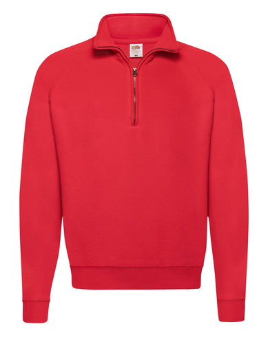 FOTL Mens Classic Zip Neck Sweat