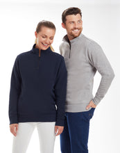 Lade das Bild in den Galerie-Viewer, Unisex Organic 1/4 Zip Sweat

