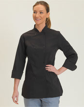 Lade das Bild in den Galerie-Viewer, Dennys Ladies&#39; LS Fitted Chef&#39;s Jacket
