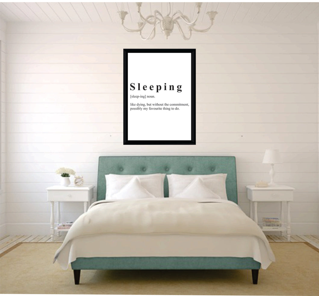 BDP-19 Wall Art Posters Bedroom Funny Quote 