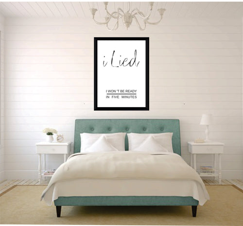 BDP-49 Wall Art Posters Bedroom Funny Quotes 