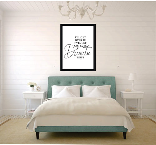 BDP-57 Wall Art Posters Bedroom Funny Quotes 