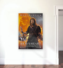 Load image into Gallery viewer, CM-38 Vintage Classic Movie Posters &#39;BRAVEHEART&#39; &quot;every man dies, not every man really lives&quot;.
