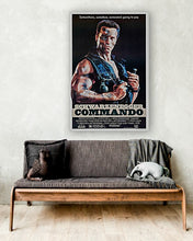 Lade das Bild in den Galerie-Viewer, CM-32 Vintage Classic Movie Posters &#39;Commando&#39;
