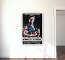 Lade das Bild in den Galerie-Viewer, CM-32 Vintage Classic Movie Posters &#39;Commando&#39;
