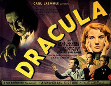 Lade das Bild in den Galerie-Viewer, Vintage Classic Movie Posters &#39;Dracula&#39;
