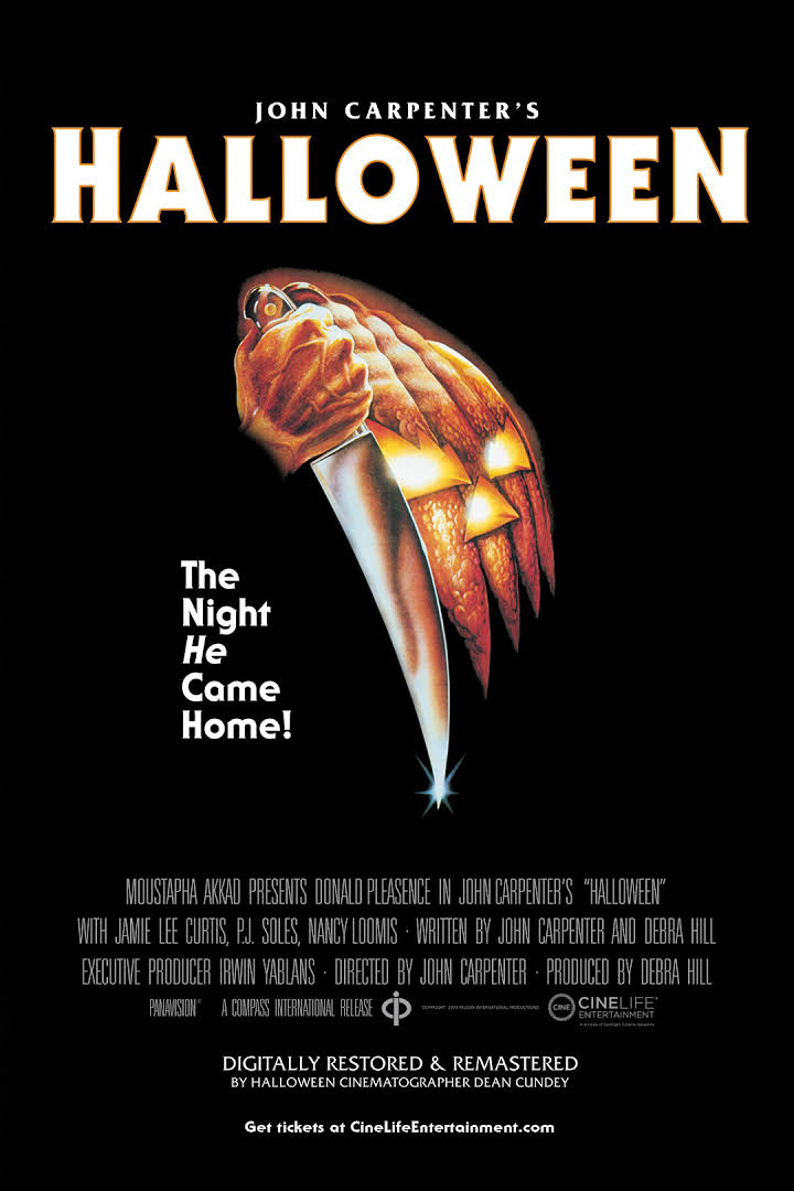 CM-18 Vintage Classic Movie Posters 'Halloween The night has come'