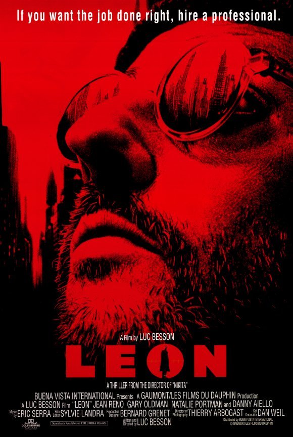 CM-113 Vintage Classic Movie Posters 'LEON' 