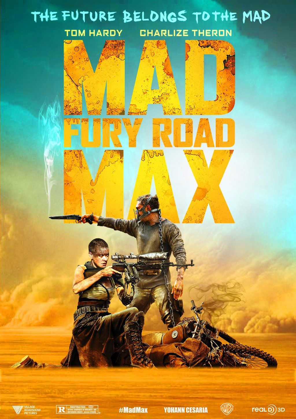 CM-152 Vintage Classic Movie Posters MAD MAX FURY ROAD 