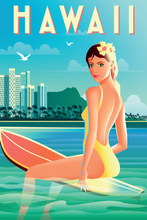 Load image into Gallery viewer, TP-02 Vintage Travel Retro Posters &quot;HAWAII&quot;
