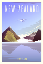 Lade das Bild in den Galerie-Viewer, TP-08 Vintage Travel Retro Posters &quot;NEW ZEALAND&quot;
