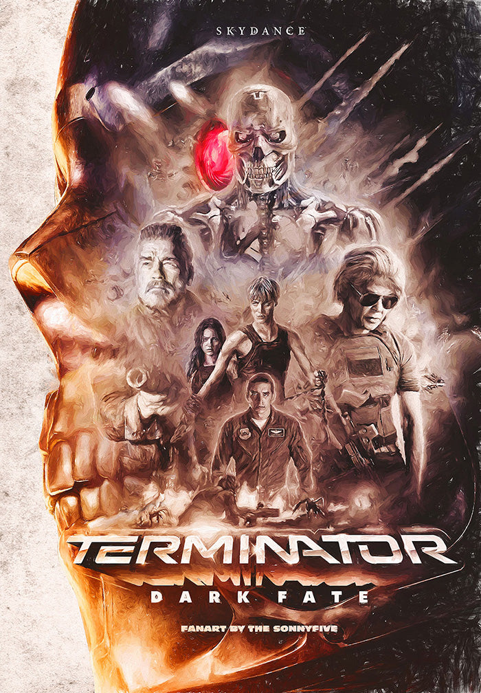 CM-134 Vintage Classic Movie Posters 'Terminator'  