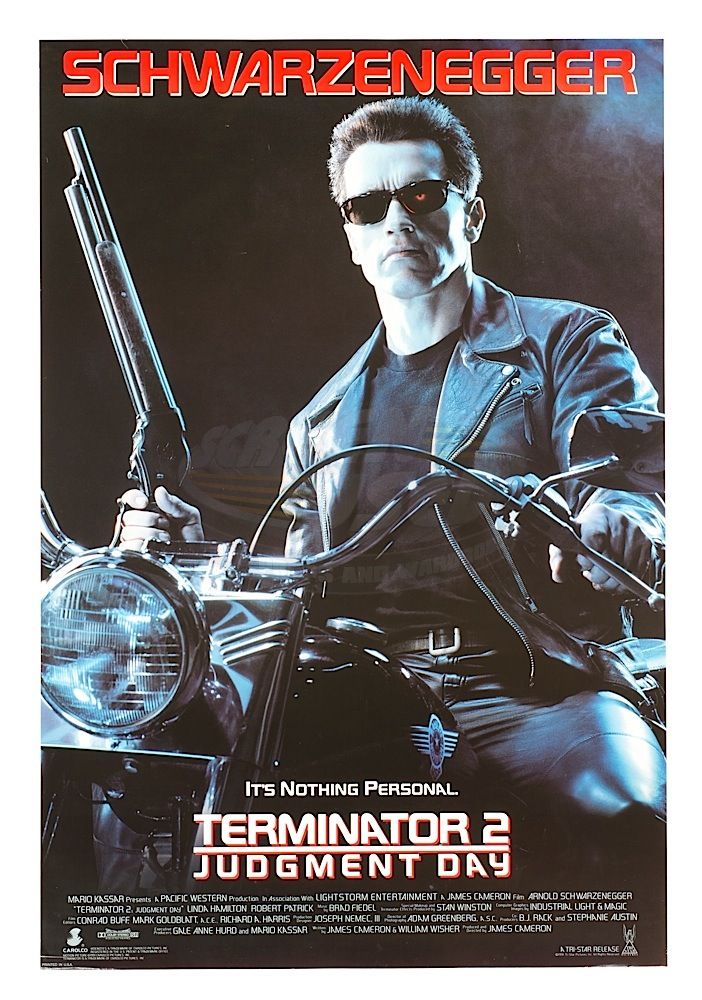 CM-133 Vintage Classic Movie Posters 'Terminator 2'  