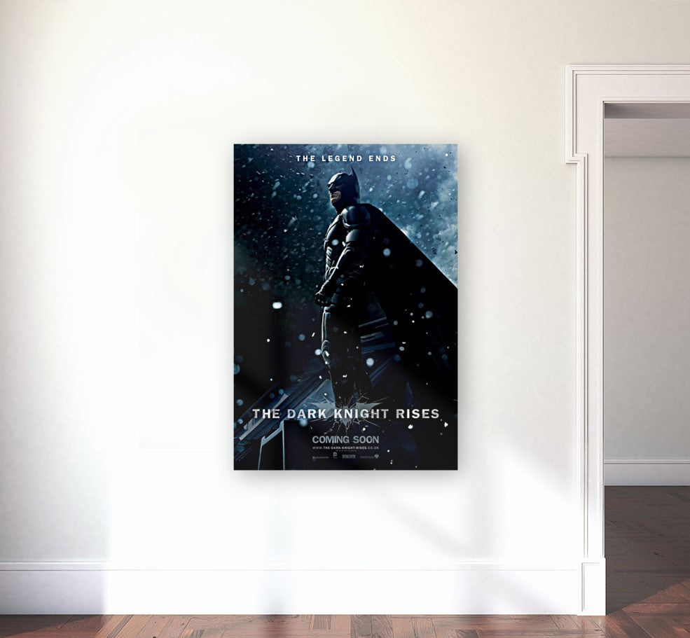 The Dark Knight Rises Canvas Movie Poster Print Semi Gloss 24x36 deals Various Sizes