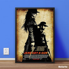 Lade das Bild in den Galerie-Viewer, CM-102 Vintage Classic Movie Posters &#39;JANE GOT A GUN&#39;
