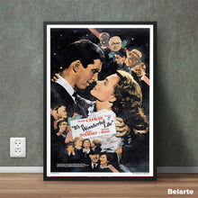 Lade das Bild in den Galerie-Viewer, CM-103 Vintage Classic Movie Posters &#39;It&#39;s a wonderful life&#39;
