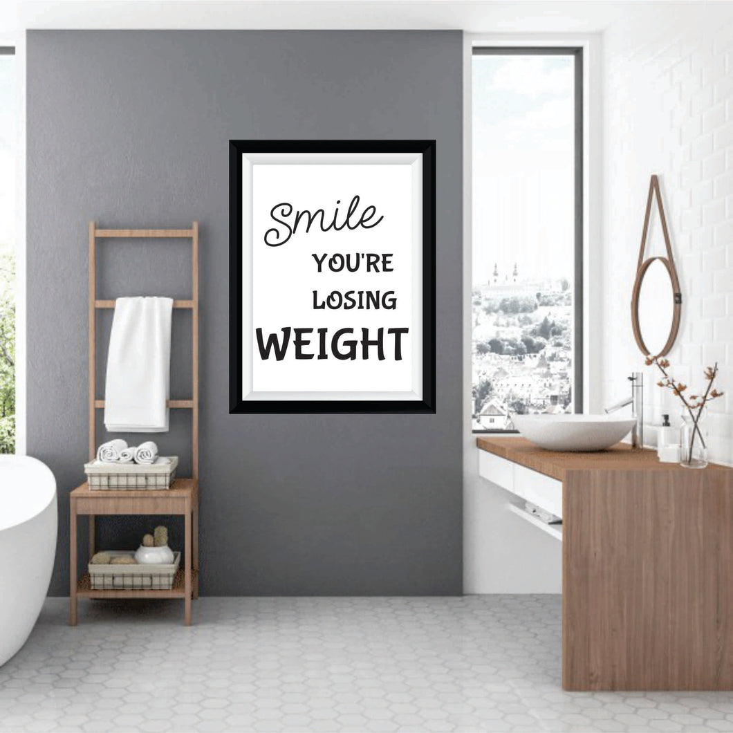 BP-75 Wall Art Posters Bathroom Funny Quotes 