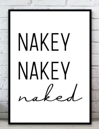 BP-30 Wall Art Posters Bathroom Funny Quotes 