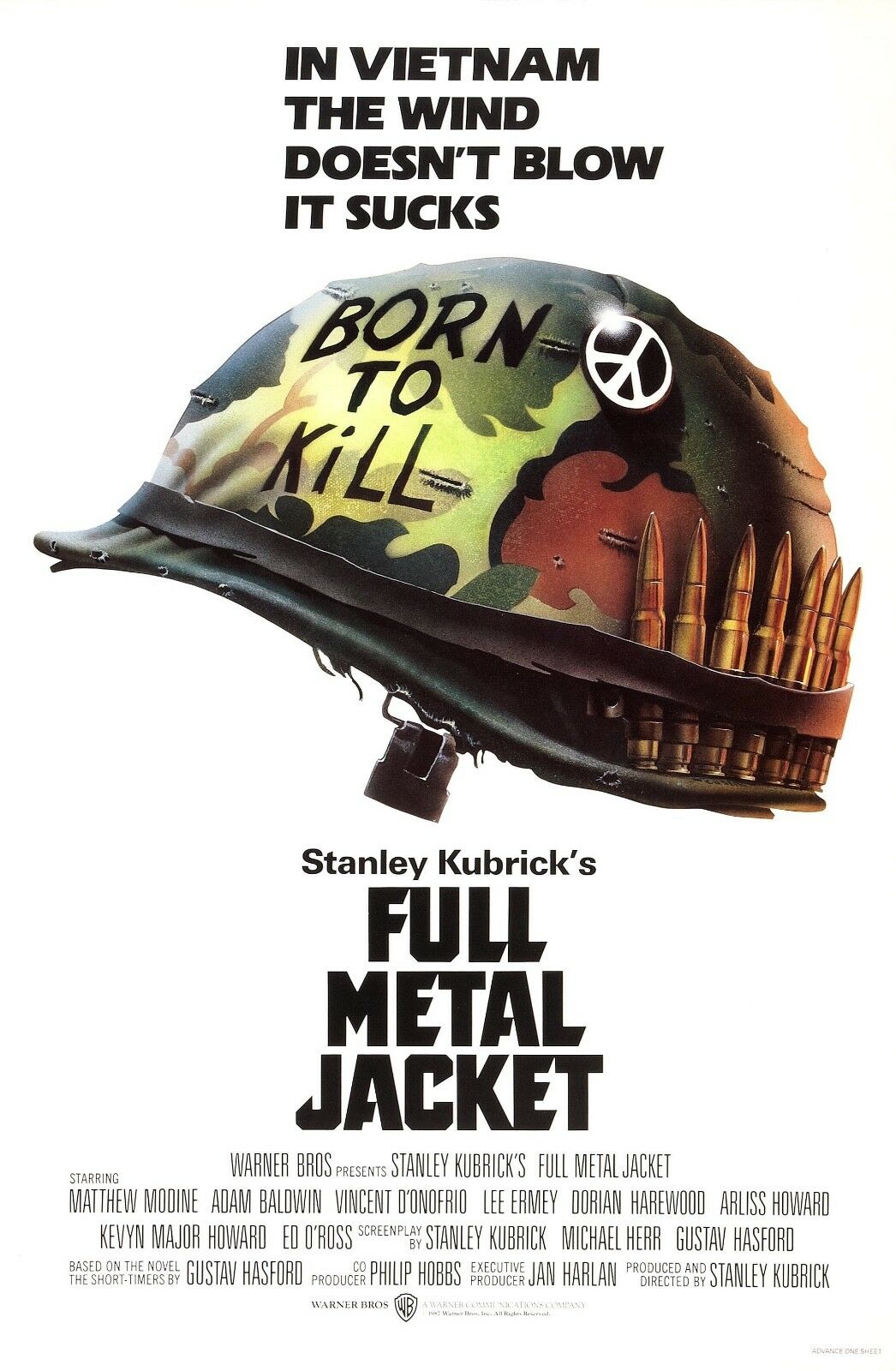 CM-27 Vintage Classic Movie Posters 'Full metal jacket'