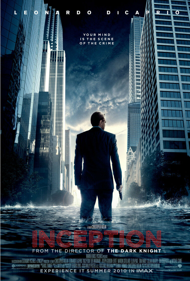 CM-16 Vintage Classic Movie Posters 'Inception'