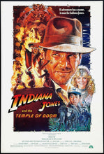 Lade das Bild in den Galerie-Viewer, CM-104 Vintage Classic Movie Posters &#39;Indiana Jones&#39; and the temple of Doom
