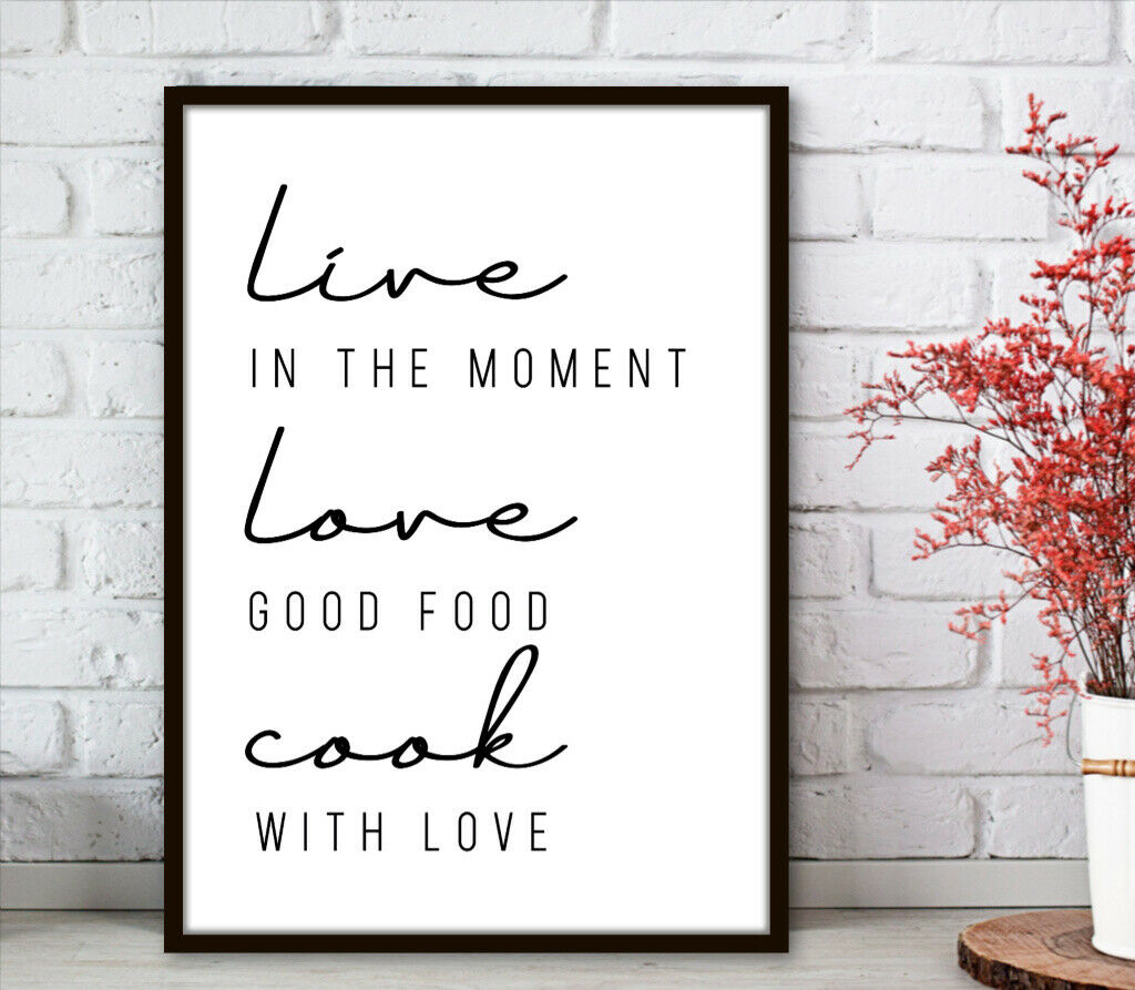 KP-17 Wall Art Posters kitchen Funny Quotes 