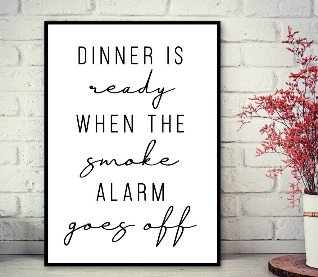 KP-21 Wall Art Posters kitchen Funny Quotes 