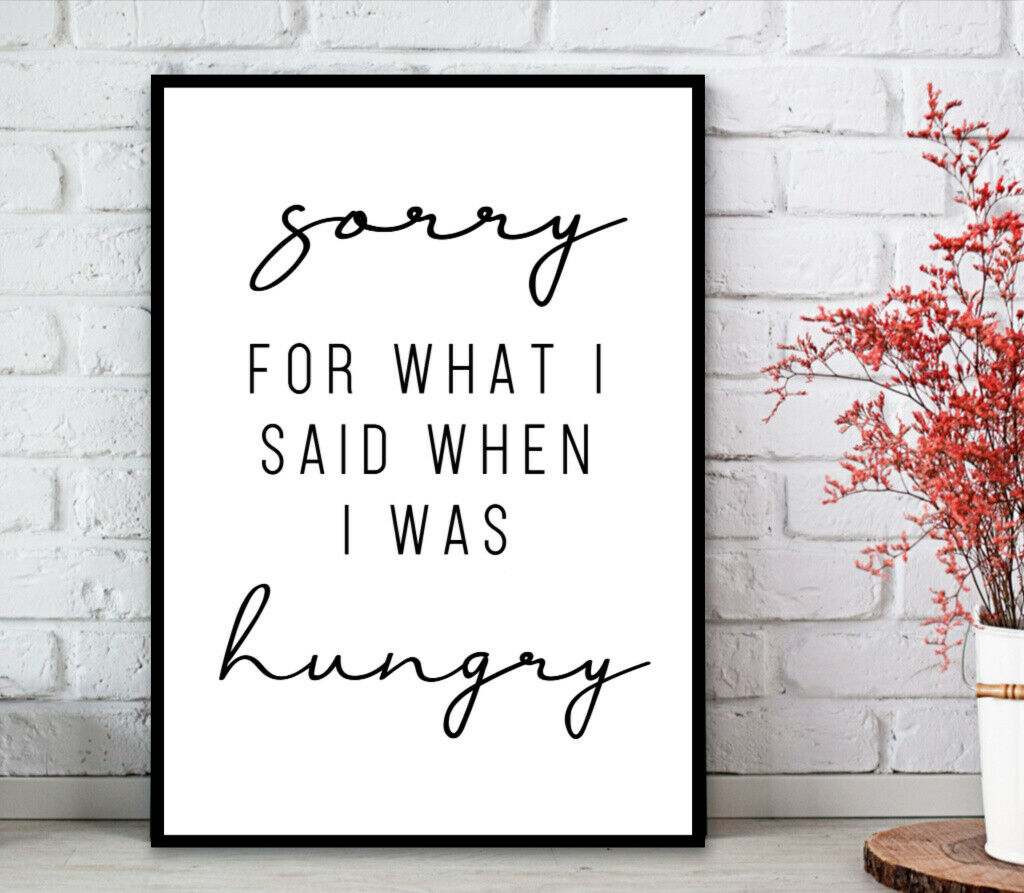 KP-02 Wall Art Posters kitchen Funny Quotes 