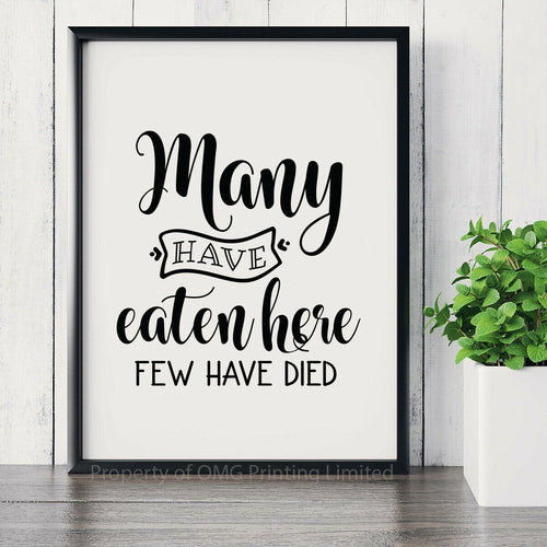 KP-53 Wall Art Posters kitchen Funny Quotes 