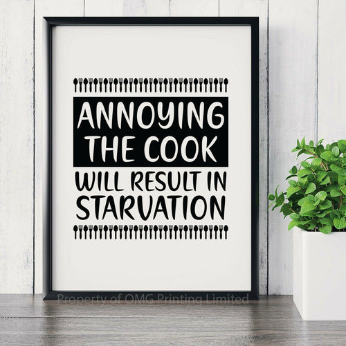 KP-55 Wall Art Posters kitchen Funny Quotes 