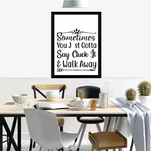 KP-68 Wall Art Posters kitchen Funny Quotes 