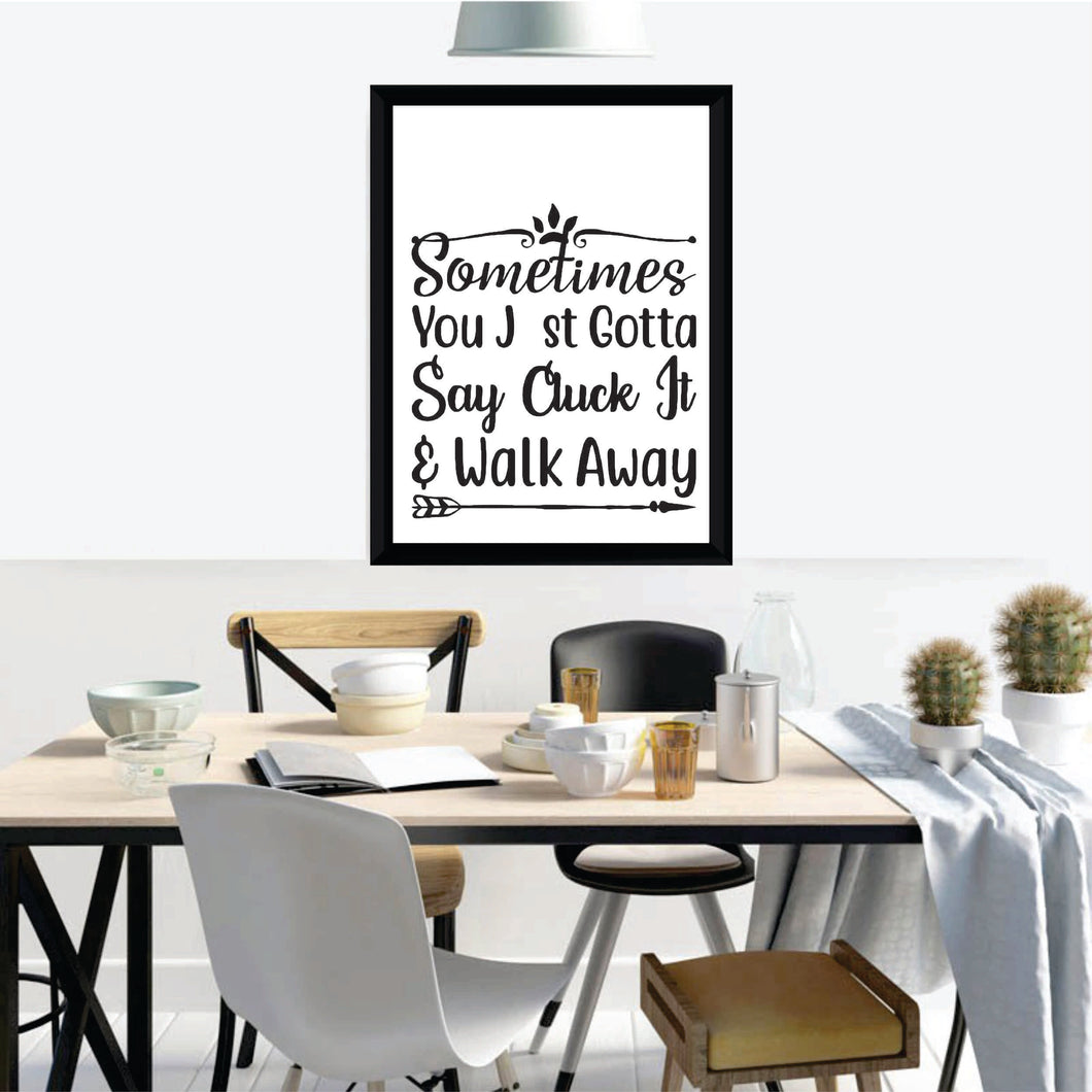 KP-68 Wall Art Posters kitchen Funny Quotes 