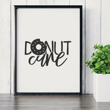 Lade das Bild in den Galerie-Viewer, KP-75 Wall Art Posters kitchen Funny Quotes &quot;DONUT&quot;
