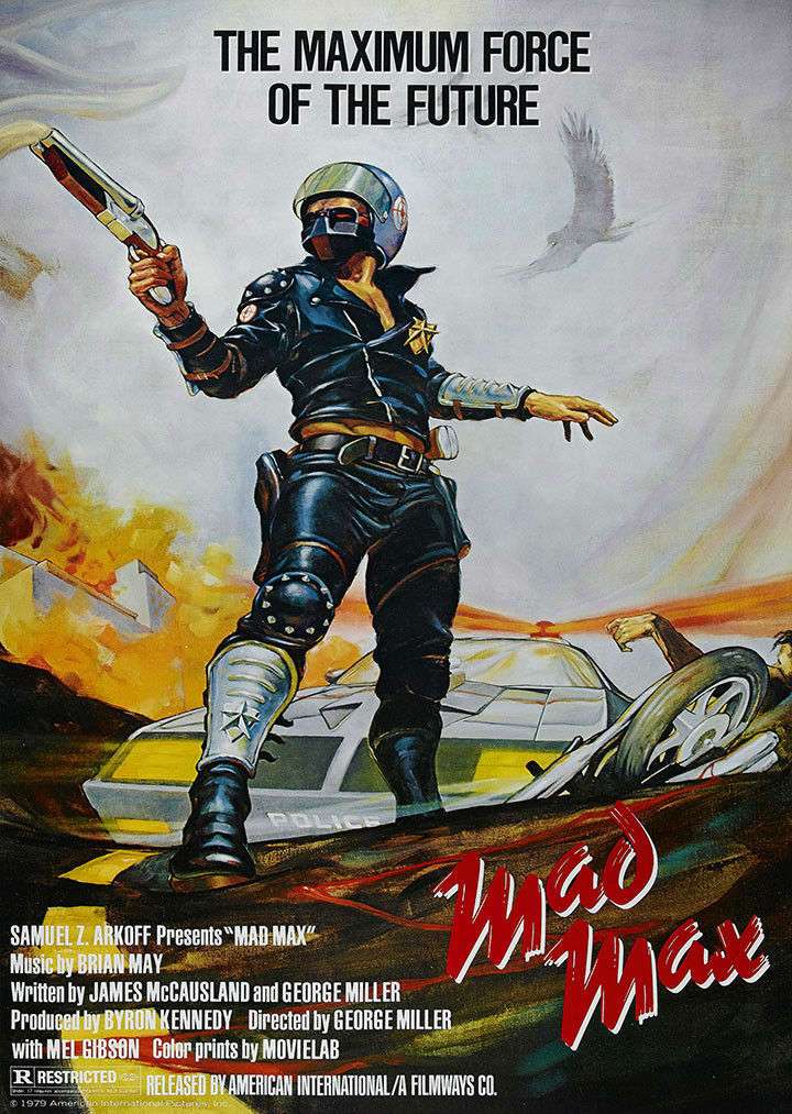 CM-150 Vintage Classic Movie Posters MAD MAX 