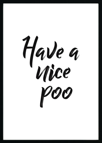 BP-22 Wall Art Posters Bathroom Funny Quotes 