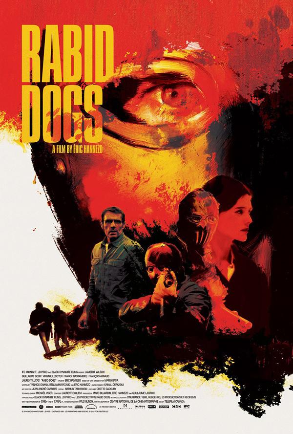 CM-80 Vintage Classic Movie Posters 'RABID DOGS'