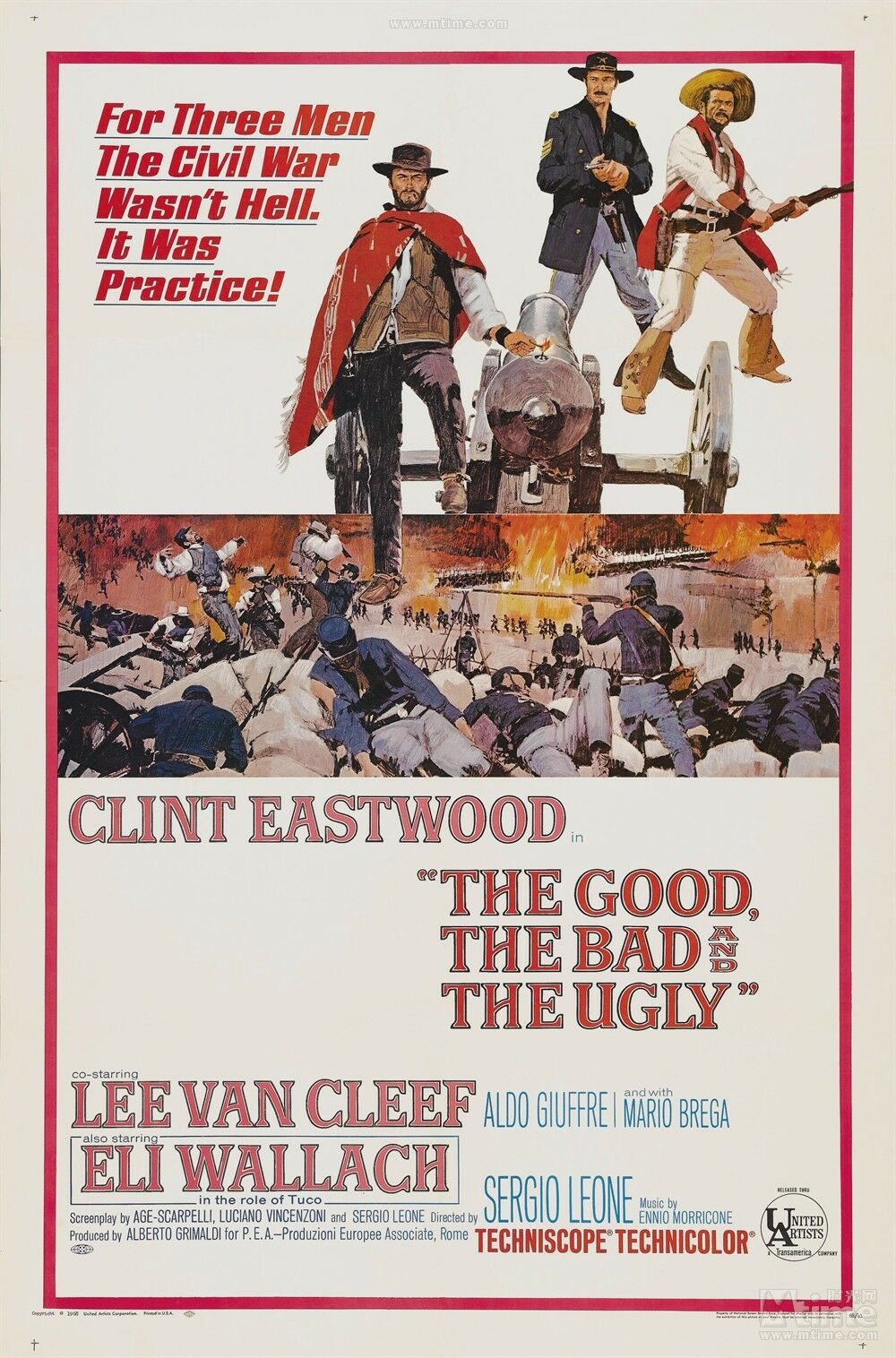 CM-68 Vintage Classic Movie Posters 'The Good The Bad and The Ugly'  