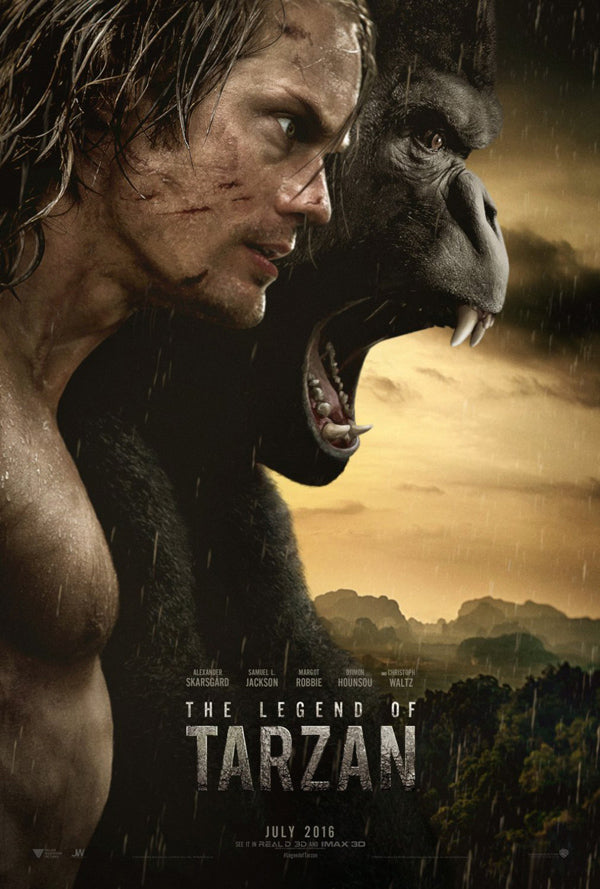 CM-140 Vintage Classic Movie Posters 'The legend of the TARZAN'