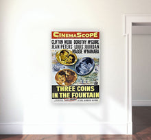 Lade das Bild in den Galerie-Viewer, CM-169 Vintage Classic Movie Posters &#39;THREE COINS IN THE FOUNTAIN&#39;
