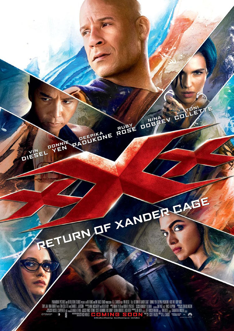 CM-178 Vintage Classic Movie Posters 'XXX' Return Of The Xander cage